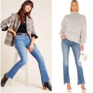 Mother The Runaway Step Fray Keeping Love Alive Women's Jeans 28